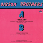 GIBSON BROTHERS  ::  CUBA  ::  VINYYLI  7"    1988 - pikkukuva 2