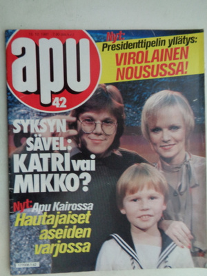 Apu lehti Nro 42/1981 (25.2)
