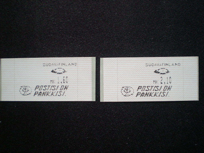 ATM10 M2 L0 merkit 1,60 ja 2,10 mk ** - LaPe 100 €