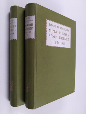 Erich Ludendorff : Mina minnen från kriget 1914-1918 : 1-2