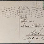 Vanhanajan joulukortti, kulk. 1929, m/17 postitorvimerkillä - pikkukuva 2