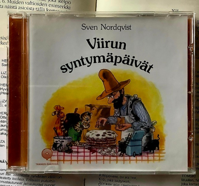 Sven Nordqvist - Viirun syntymäpäivät (äänikirja, CD)