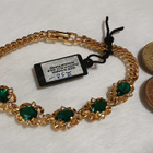 21k kullattu Design Bijoux Keyes rannekoru Gold plated - pikkukuva 3