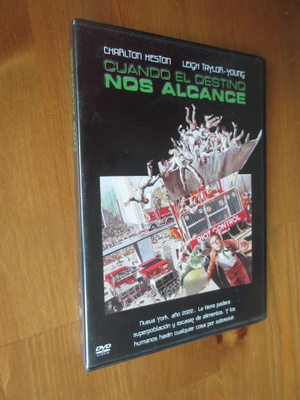 Soylent Green (1973) DVD Espanja-julkaisu (englanti löytyy)