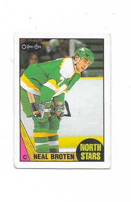 1987-88 OPC #11 Neal Broten , Minnesota North Stars