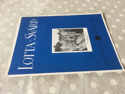 LOTTA-SVÄRD LEHTI 16/1930 HIENO