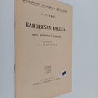 Kahdeksan laulua mies- ja poikakuorolle - pikkukuva 1