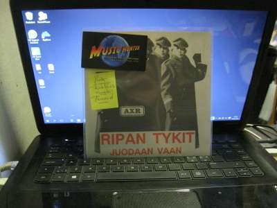 RIPAN TYKIT - JUODAAN VAAN 7"SINGLE M-/M-