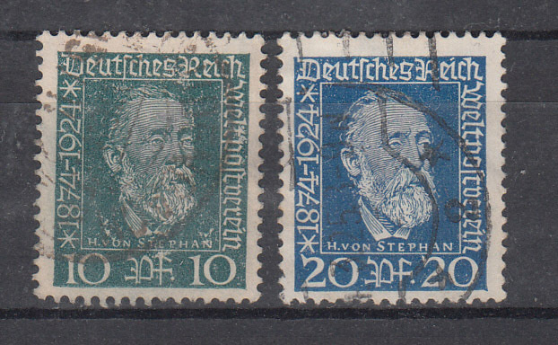 REICH 1924 Heinrich von Stephan