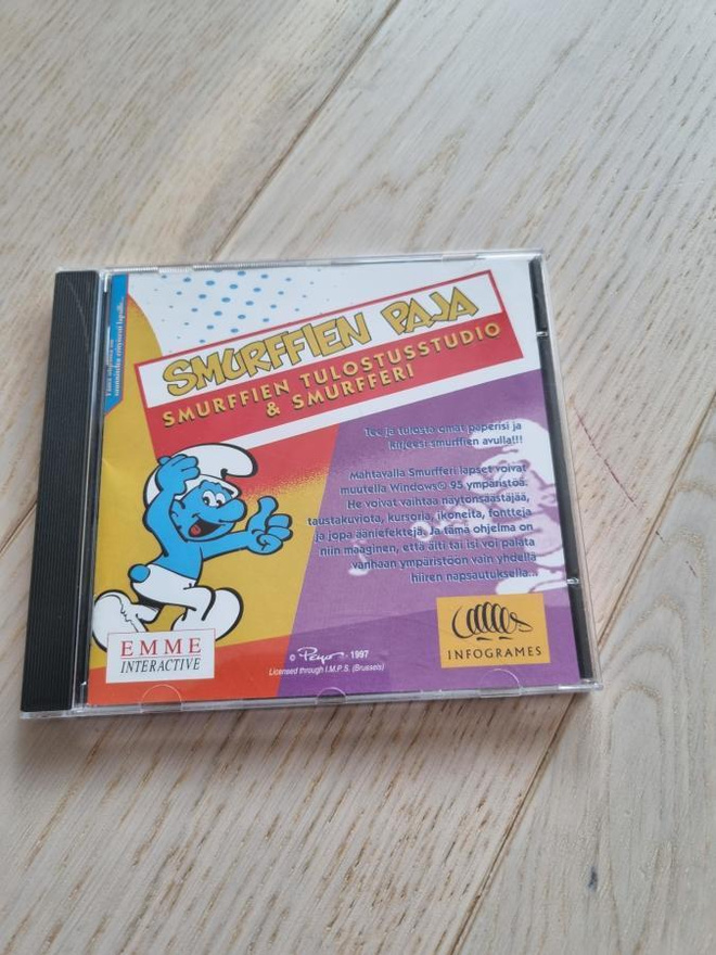 Smurffien paja : Smurffien tulostusstudio & smurfferi CD-ROM
