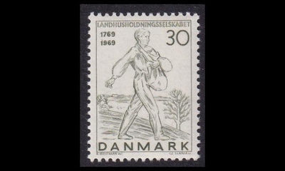 Tanska 474 ** Maatalousyhdistys 200v (1969)