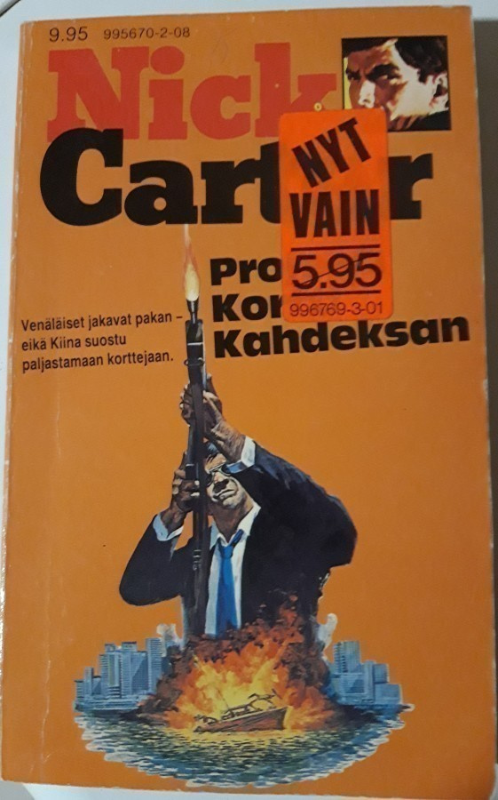 Nick Carter 108/1982: Projekti kortti kahdeksan