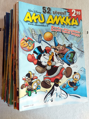 Aku Ankan vuosikerta 2011 (N:ot 1 - 52)
