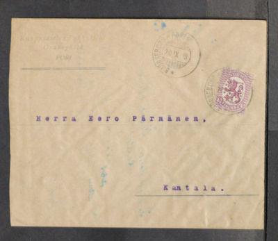 # 23034 # Kirje Pori > Kantala