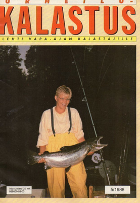 Urheilukalastus n:o 5 1988 Hauen sukulaiset. Ahvenanmaa.