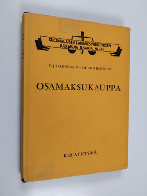 Y. J. Hakulinen : Osamaksukauppa