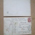 kaksi vintage taidekorttia - 1900-luku alku - heinätöissä - pikkukuva 2
