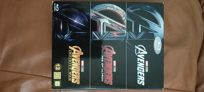 Avengers 3 leffan boksi bluray