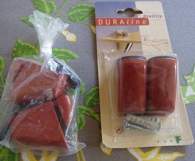 DURAline hyllynkannatin 4 kpl /UUSIA