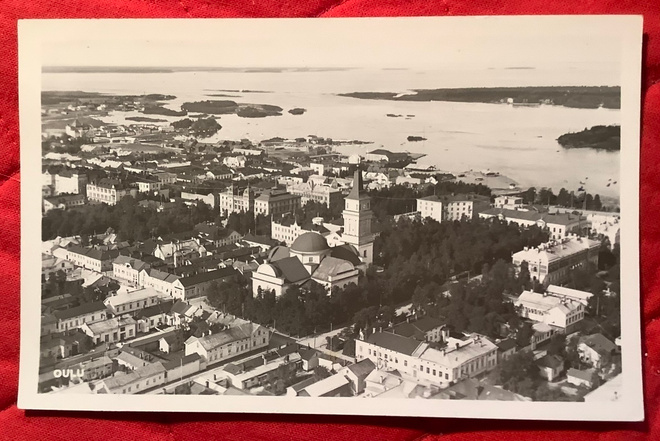 Oulu mv, veljekset Karhumäki, Oulu, ilmakuva