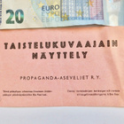 VANHA Pääsylippu Taistelukuvaajain Näyttely 1942 Helsinki - pikkukuva 1