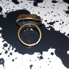 Vintage Karl Laine finnefeeling sormus pronssi - pikkukuva 4
