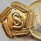 Merkki Lotta Svärd Hiihto ja Kävely Kultaluokka Hopeaa 1942 - pikkukuva 1
