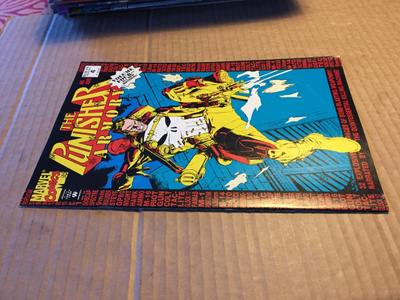 MARVEL THE PUNISHER ARMORY 4/1992 HYVÄ