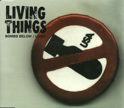 Living Things • Bombs Below / I Owe PROMO CD-Single