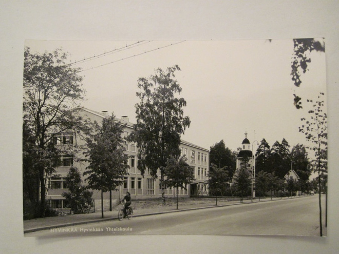 VANHA Postikortti Hyvinkää 1950-l Alkup.Mallikappale