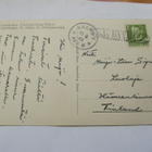 1949 Från Danmark + Malmö kortti Hämeenlinnaan - pikkukuva 1