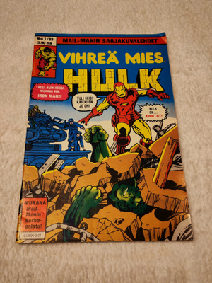 Vihreä mies Hulk n:o 1/83