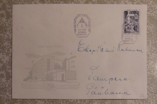 1959  Porvoon valtiopäivät FDC