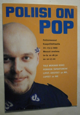 Poliisi on POP, konsertin mainospk, MiniMoi nro 876, ei p.