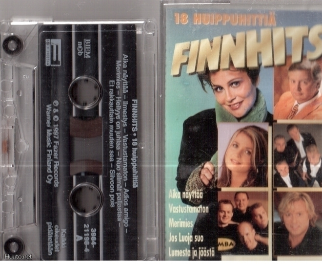 FINNHITS 18 HUIPPUHITTIÄ  (KASETTI)