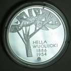 2011 Suomi 10€ euro hopea Hella Wuolijoki 1886-1954 - pikkukuva 1