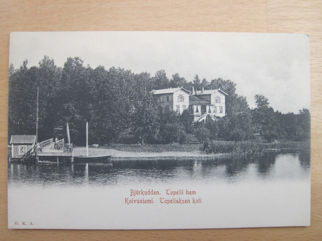 VANHA Postikortti Koivuniemi Sipoo Helsinki ennen 1905