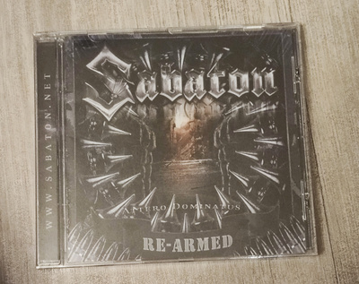 Sabaton Attero dominatus re-armed CD UUSI