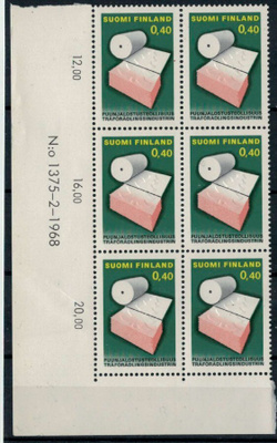 1968 puuteollisuus nro-6lo ++