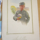 VANHA Taittokortti Sotilaskortti Äidille sign Behara 1943 - pikkukuva 1