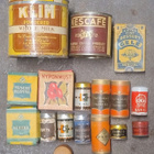 Vanhoja maustepakkauksia  ja purkit 1930-40-luvuilta - pikkukuva 1