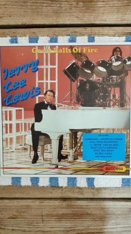 JERRY LEE LEWIS -  GREAT BALLS OF FIRE LP