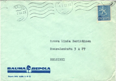 FIRMAK. JOENSUU RAUMA-REPOLA