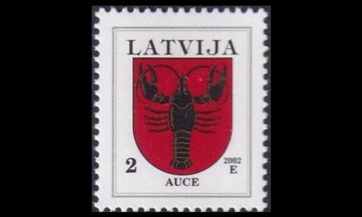 Latvia 421C_VI ** Käyttösarja Vaakuna 2 S -02 (1996)