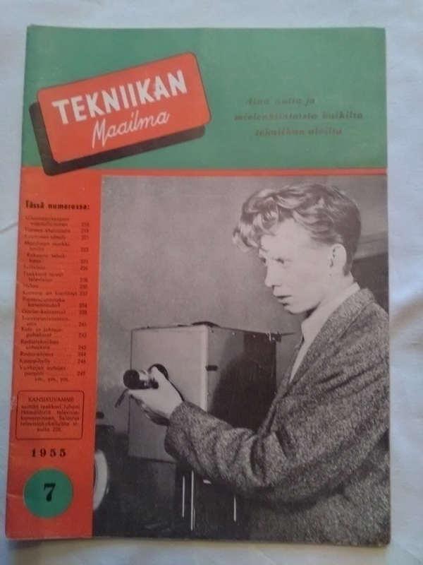 Tekniikan maailma 7 heinäkuu 1955