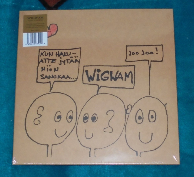 WIGWAM ~ Hard N' Horny ~ LP kelmussa MINT  punainen