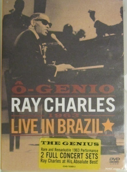 Ray Charles • Ô-Genio: Live In Brazil, 1963 DVD
