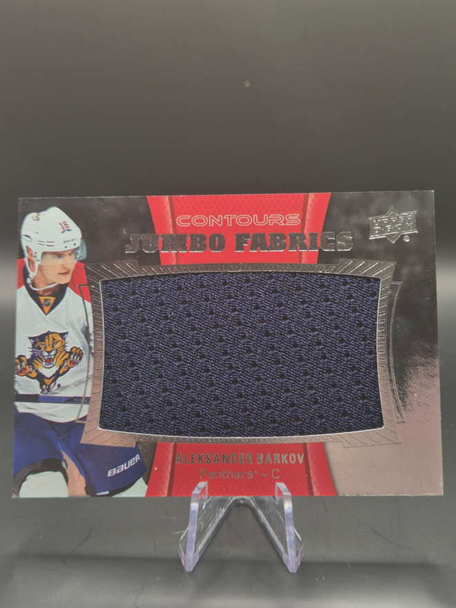 UD 2015-16 Aleksander Barkov Contours Jumbo Fabrics