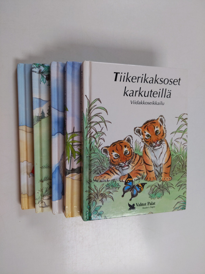 Seikkailu kiertää maailmaa : Tiikerikaksoset karkuteillä ...