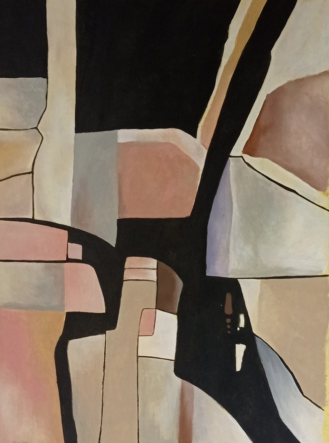 Rivers  Akryylimaalaus kankaalle 100 cm x 75 cm